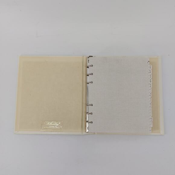 Vintage C.R. Williamsburg Address & Phone Book Floral 6 Ring - Picture 6 of 16